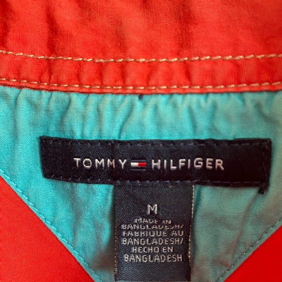 Adorable Tommy Hilfiger Orange Blouse - Picture 6 of 6
